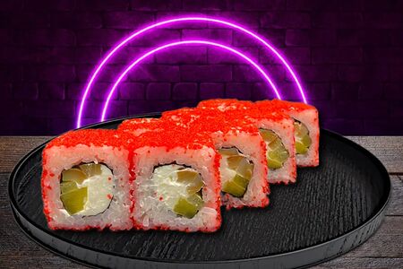 Ролл Кальмар и такуан