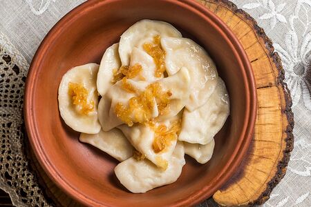 Вареники с картофелем