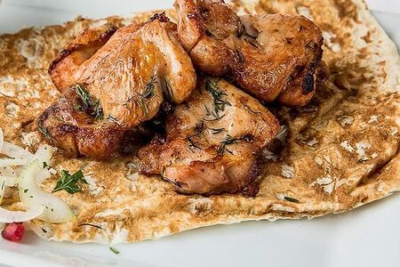 Шашлык из филе бедра индейки