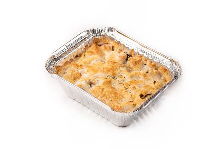 Паста цыпленок и грибы