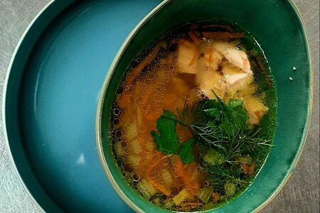 Суп-лапша с курицей