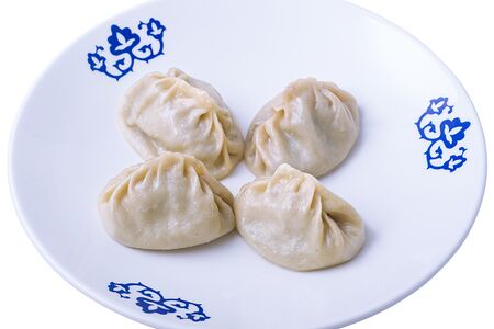 Манты с грибами и картошкой