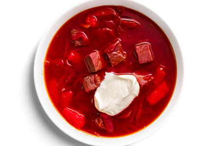 Борщ с говядиной