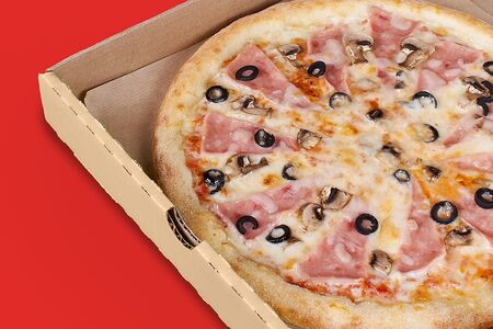 Пицца Ветчина и грибы