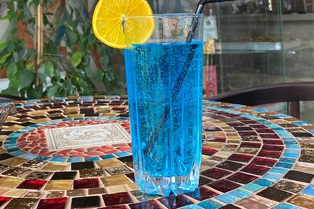 Блю кюрасао коктейль безалкогольный