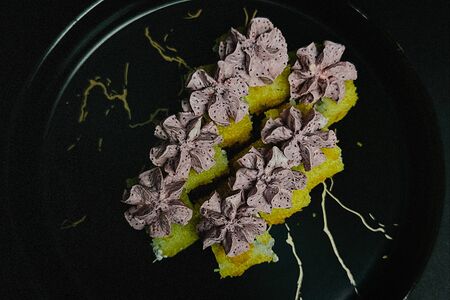 Лава темпура с креветкой