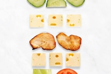 Мега сырная шаурма