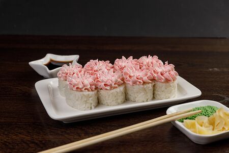 Ролл Лава с креветкой