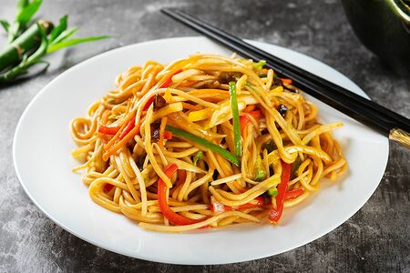 Вок с овощами