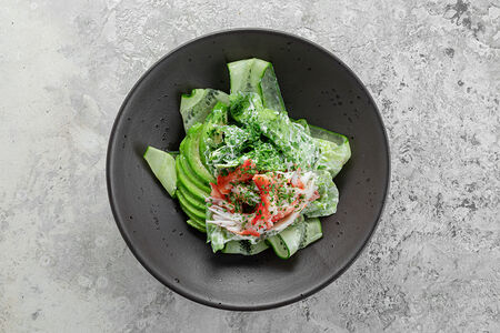 Салат с камчатским крабом