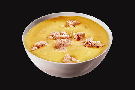 Суп-крем с лососем