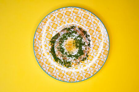 Ганаш с юдзу и мох из матчи