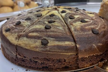 Пирог Мраморный без глютена порция