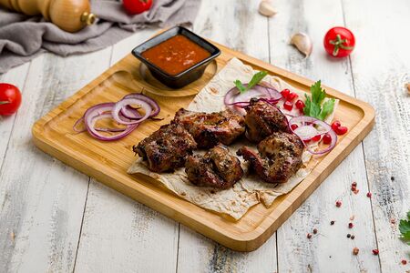 Шашлык из бараньей мякоти