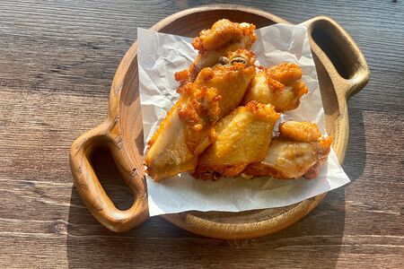 Крылышки Баффало в медово-горчичном соусе