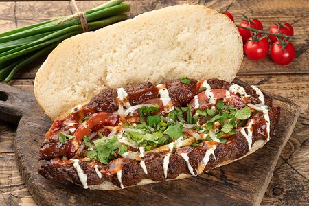 Шаурма-кебаб в хлебе