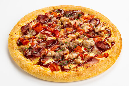 Пицца Два Берега с двойной начинкой