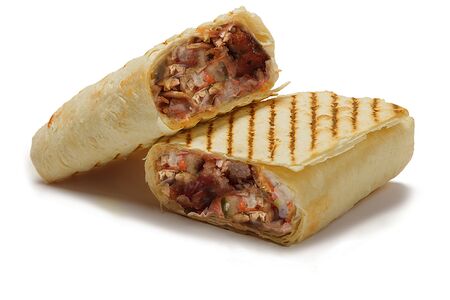 Шаурма с говядиной мелкорубленой