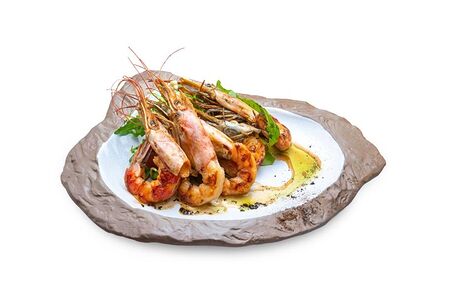 Жареные лангустины