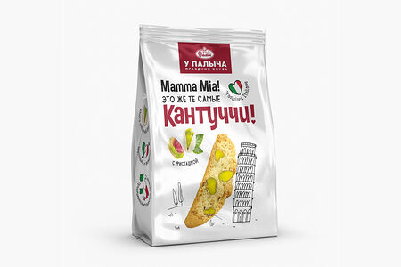 Печенье хрустящее Кантуччи с фисташками