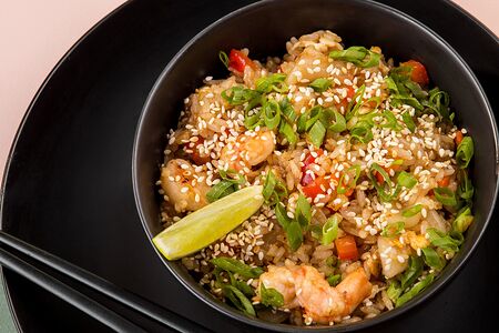 Рис с морепродуктами