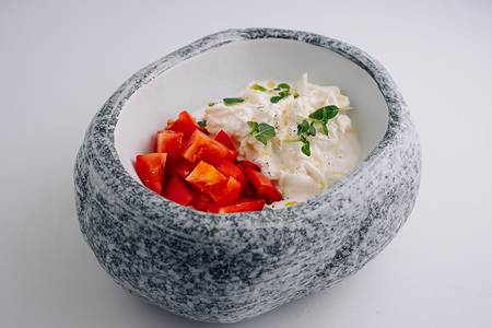 Страчателла с томатами