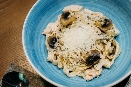 Паста Куриная с грибами