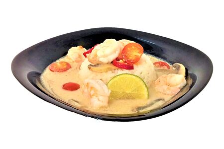 Том Кха с креветками (Остро)