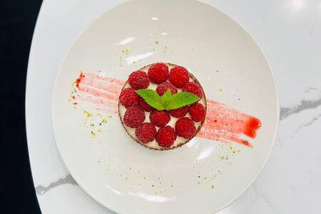 Ванильная тарталетка с ягодами