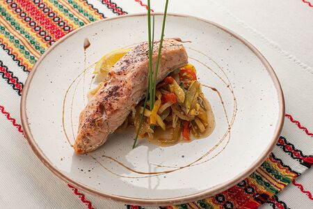 Сьомга по-Воденичарски