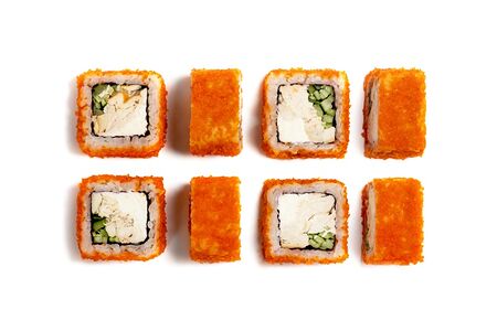 Ролл Калифорния с курицей