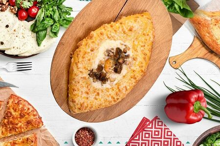 Хачапури с морепродуктами