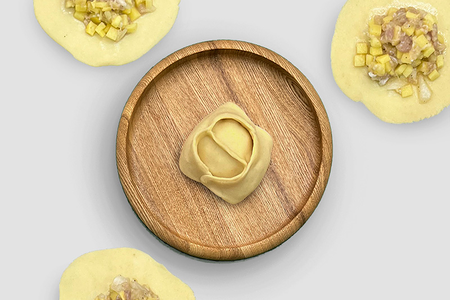 Мант с картофелем