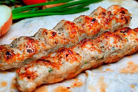 Люля-кебаб из курицы