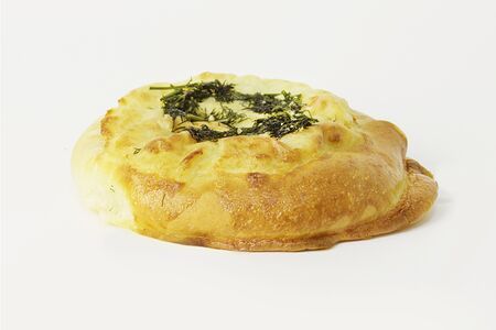 Шаньга картофельная с чесноком