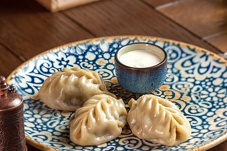 Манты с бараниной