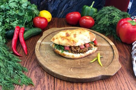 Шаурма в пите