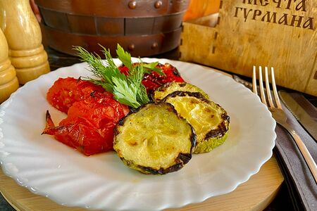 Овощи на углях