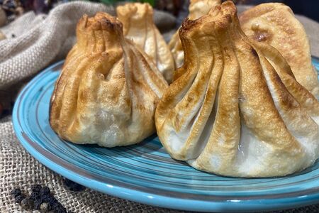 Хинкали жареные с тилятиной 1шт