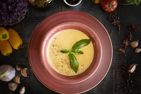 Сырный крем-суп