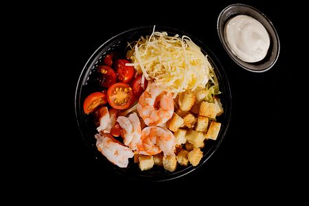 Цезарь с креветками