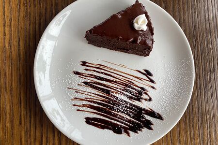 Торт Шоколадный без глютена и лактозы