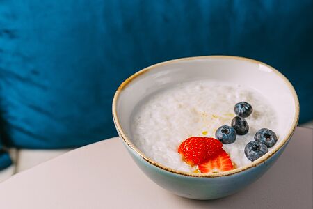 Каша рисовая на кокосовом молоке