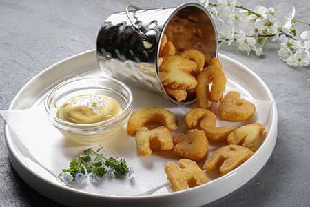 Картофель фри Алфавит