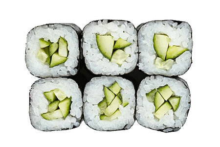 Классический ролл с огурцом