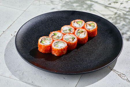 Ролл Калифорния сливочная с угрем