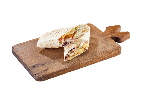 Ed Шаурма с куриными наггетсами и картофелем