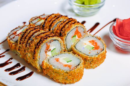 Темпура с лососем