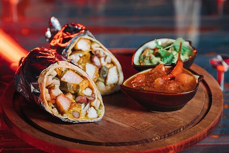 Буррито с курицей