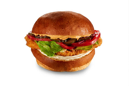 Грильбургер с курицей